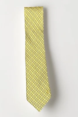 Corbata Globo Amarillo Hermes 7910 MA Globos Aire Caliente Hechos en Francia Foto 1 de 3