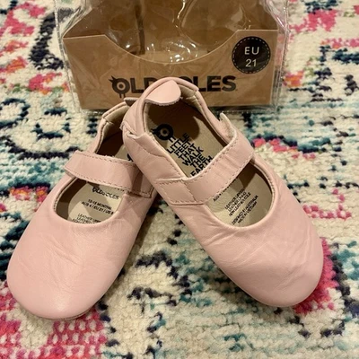 OLD SOLES Pink Shoes, Toddler Size 5.5/21 - Image 1 of 4