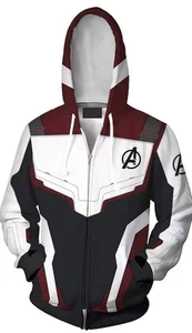 MARVEL XL Infinity War Cosplay Time Travel Suit Jersey PullOver Hoodie NEUWERTIG - Bild 1 von 6