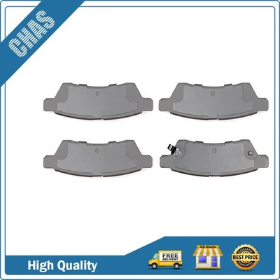 Pastillas de freno traseras para Nissan Frontier Xterra Suzuki Equator 2005 2006-2018 Foto 1 de 3