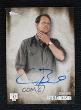 2016 Topps The Walking Dead Season 5 Auto Corey Brill Pete Anderson as Auto 1u0