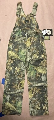 Vintage 1990’s Liberty Boys Camo Bib Overalls, Deadstock NWT, Size 14 - Image 1 of 3