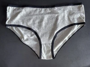 Cat & Jack Girl Size 14  Cotton Bikini Gray Panty Underwear Very Soft - Picture 1 of 3