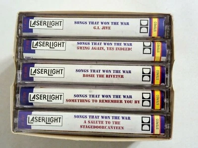 Songs That Won the War [USED CASSETTE BOX SET] Jazz Military Laserlight — 第 1/4 张图片