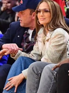 Chanel LA Cruise 23C RARE $15k Sequined Tweed Jacket 38F As Seen On JLo - Picture 1 of 17