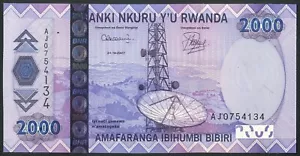 Rwanda: Banki Nkurudu Y'u Rwanda, 2000 francs, 31-10-2007, UNC - Picture 1 of 2