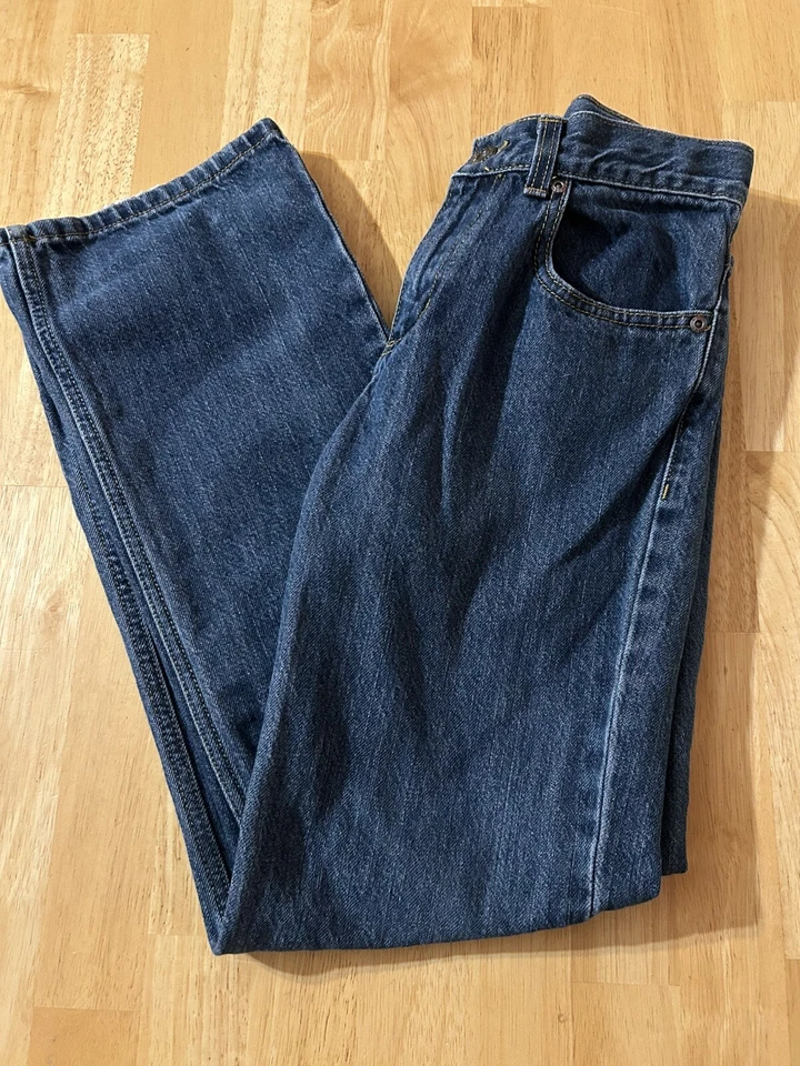 Jeans Faded Glory-Boy’s Talla 14R-Cintura Ajustable-Azul Foto 1 de 3