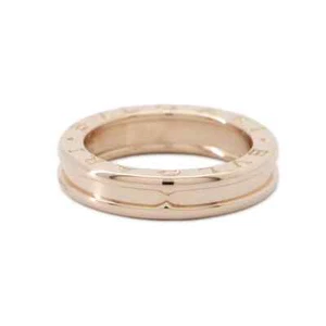 BVLGARI B-zero1 1 Band Ring Size 52/#12 18K Pink Gold 336003 - Picture 1 of 7