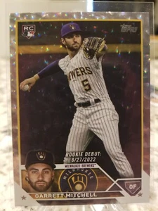 2023 Topps Update - Garrett Mitchell - #US148 Ice Foil Parallel - Picture 1 of 2