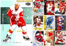 100++ NICKLAS LIDSTROM SINGLES INSERT PROMO AUTO LIMITED LOT .. YOU PICK LIST