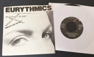 Eurythmics, RCA Records, 45rpm, 1985, "Would I Lie To You ?" PS, Ex/VG+ - Picture 1 of 5