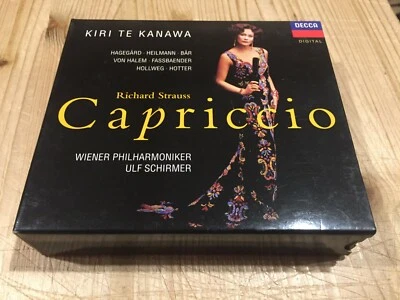 BRIGITTE FASSBAENDER Richard Strauss Capriccio Schirmer DECCA CD Signed Signiert - Bild 1 von 4