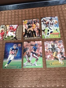 Football 6 Card Lot - Picture 1 of 8