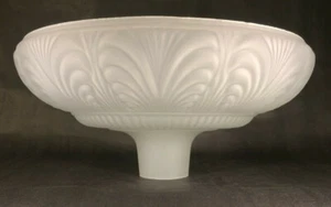 NEW 14 1/2" Etched & Embossed Victorian Torchiere Lamp Shade Made in USA #TS016 - Picture 1 of 5