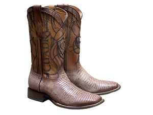 Stivali western Rodeo Lizard Teju realizzati da Cuadra boots (3Z1OLT) - Foto 1 di 29