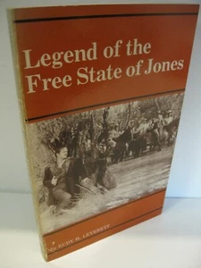 LEGEND OF THE FREE STATE OF JONES Rudy H. Leverett 1984 Very Good- Mississippi - Imagen 1 de 3
