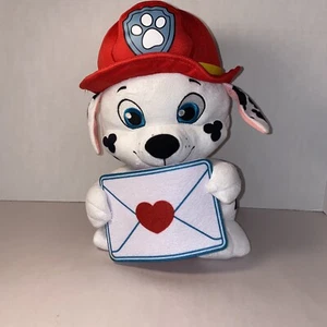 Paw Patrol Marshall Nickelodeon Valentines Dog Pup Plush Stuffed Animal 12 Inch - Picture 1 of 7