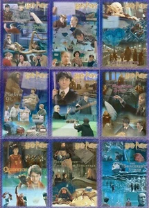 HARRY POTTER Y LA PIEDRA BRUJA 2005 ROMPECABEZAS INSERTAR JUEGO DE CARTAS R1 - R9 - Imagen 1 de 2