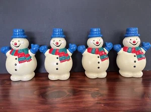 Juego de moldes soplados muñeco de nieve de colección camino de Navidad cadena cubierta de luz plástico decoración invierno - Imagen 1 de 10