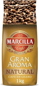 SALE! New Marcilla Natural Coffee Beans 1 kg - Imagen 1 de 5