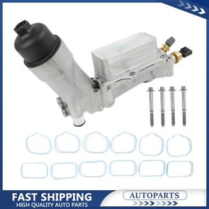 926-959 Aluminum Engine Oil Filter Housing For 11-22 Dodge Chrysler Ram Jeep 3.6 - Picture 1 of 22