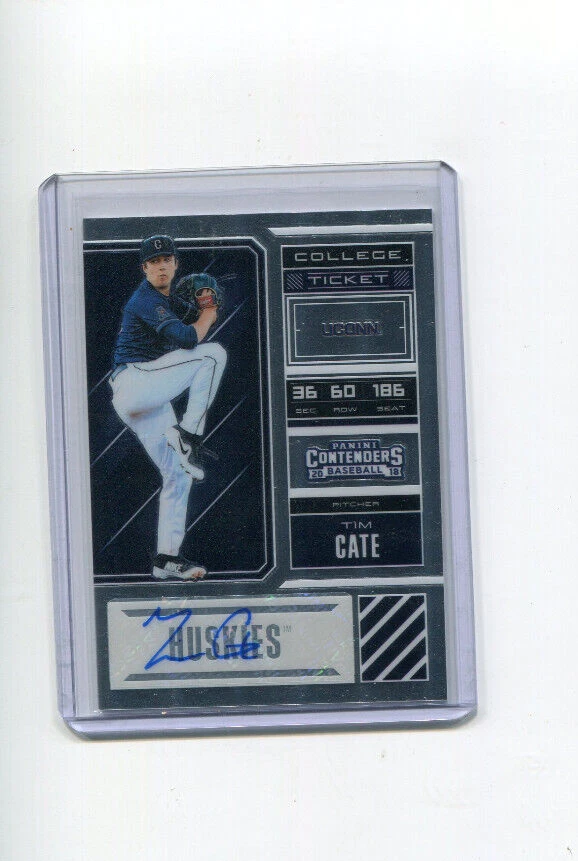 2018 Elite Extra Contenders College Ticket Autographs Tim Cate Auto 3/99 - Image 1 of 1