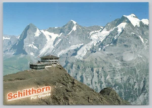 Cartolina Schilthorn Piz Gloria Top of Switzerland - Foto 1 di 2