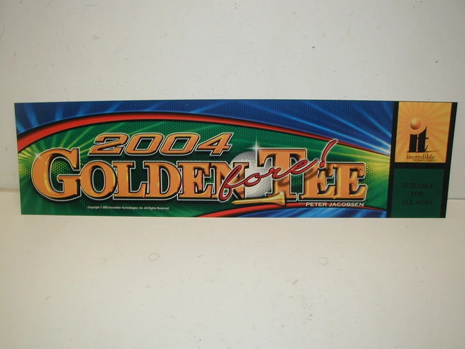 Golden Tee Fore 2004 Marquee / Incredible Technologies / Flexible - Image 1 of 1