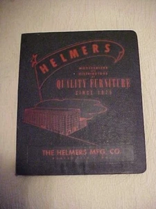 HELMERS MFG CO CATALOG OF FURNITURE, KANSAS CITY, MO (1965 MCM ILLUS - Picture 1 of 3