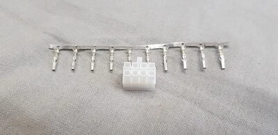 EIGHT 8 PIN WAY 2 ROW ATX PCIe PSU P8 GPU POWER SUPPLY POWER PLUG C/W PINS 4.2mm - Image 1 of 4