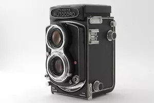 【N MINT+++】Minolta Autocord TLR 6x6 Rokkor 75mm f/3.5 Film Camera From JAPAN - Picture 1 of 12
