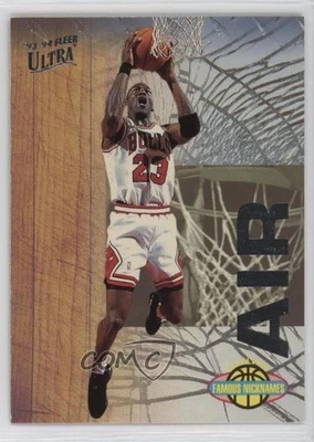 1993-94 Fleer Ultra Famous Nicknames Michael Jordan #7 HOF - Image 1 of 2