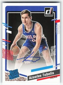 2023-24 Panini Donruss Rated Rookie Signatures Azuolas Tubelis RC Auto #259 - Bild 1 von 2