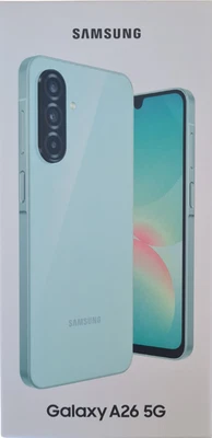 Samsung Galaxy A26 5G AI Smartphone 6 GB RAM, 128 GB Speicher, 50-MP-Kamera Mint - Bild 1 von 3