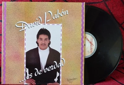 DAVID PABON **  ...Es De Verdad! ** 1991 SPAIN LP ** DIFFERENT SLEEVE - Image 1 of 4