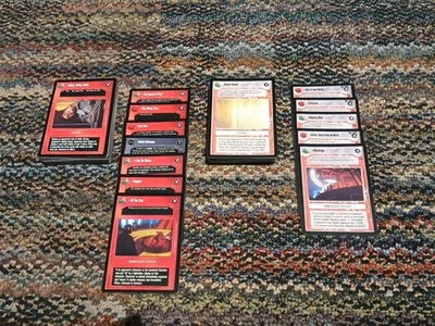 Star Wars CCG Cloud City Common/Uncommon Complete Set 100 Cards + 12 Rares  - Image 1 of 4