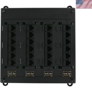 Leviton Cat5E 24-Port Patch Panel - Efficient Networking and Easy Installation - Afbeelding 1 van 2