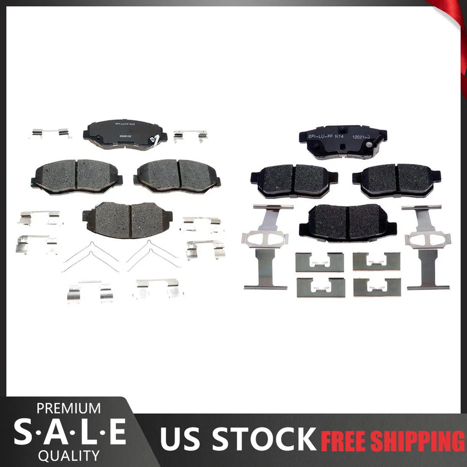 For 2014 2013 Honda Fit Front & Rear R-Line Ceramic Brake Pads - Raybestos - Изображение 1 из 4