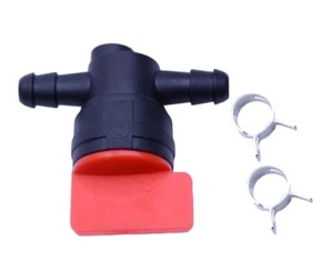 8mm Universal-Kunststoff Benzinhahn 1/4" ID-Rohr Motorrad Quad Roller Scooter - Bild 1 von 6