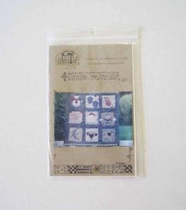 Calico Station Christmas Tyme Nine Patch Primitive Folk Quilt Pattern No 158 - Picture 1 of 3