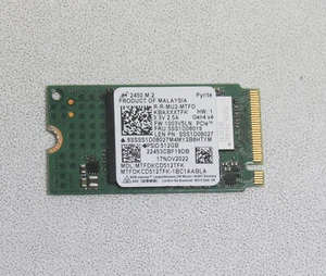 MTFDKCD512TFK Micro 2450 M.2 Pyrite Ssd 512Gb Gen4X4 Pcie Nvme "GRADE A" - Afbeelding 1 van 1