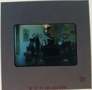 35mm Red Border Slide Montana 1953 Display Inside Of Building - Picture 1 of 2