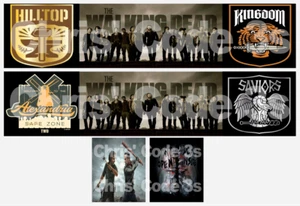 Code 3 Adhesive Vinyl Trailer Decals - The Walking Dead - 1/50 1/64 1/76 1/148 - Picture 1 of 1