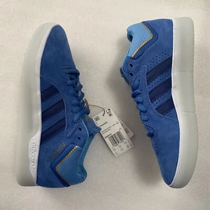 Adidas Skateboarding Tyshawn Jones Men's Size 6 Blue Suede Icy Soles H04934 New - Picture 1 of 12