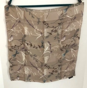"De colección Cejon Accesorios Bufanda Transparente de Seda Mariposas Libélulas 19,5"" x 20,5" - Imagen 1 de 7