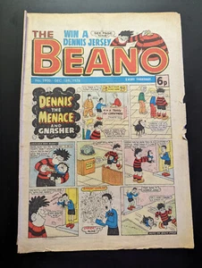 Beano Comic No 1900 December 16th 1978, Dennis the Menace, FREE UK POSTAGE - Foto 1 di 6