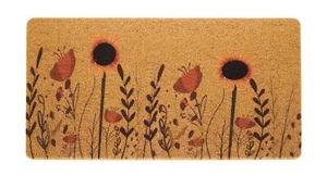 Fall-Sunflower-Doormat-Welcome-Door-Mat - Flower Indooor-Outdoor-Coir-Door-Ma... - Picture 1 of 7