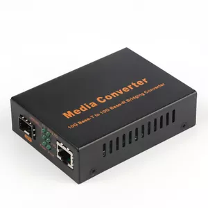 10G Media Converter, SFP+ Switch 10G Multi-rates 1G/2.5G/5G/10GBase-T Unmanaged - Picture 1 of 6