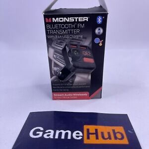 Monster Bluetooth FM Transmitter with 3.4A USB Charging