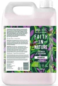 Faith in Nature Lavender & Geranium Shampoo 5000ml-8 Pack - Picture 1 of 2